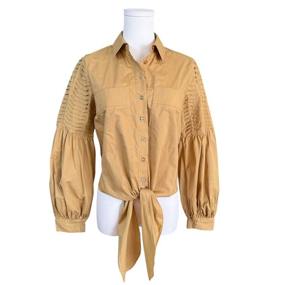 Sitka Semsch Luxury Sustainable Organic Cotton Button Down Shirt Size XS - Picture 7 of 12